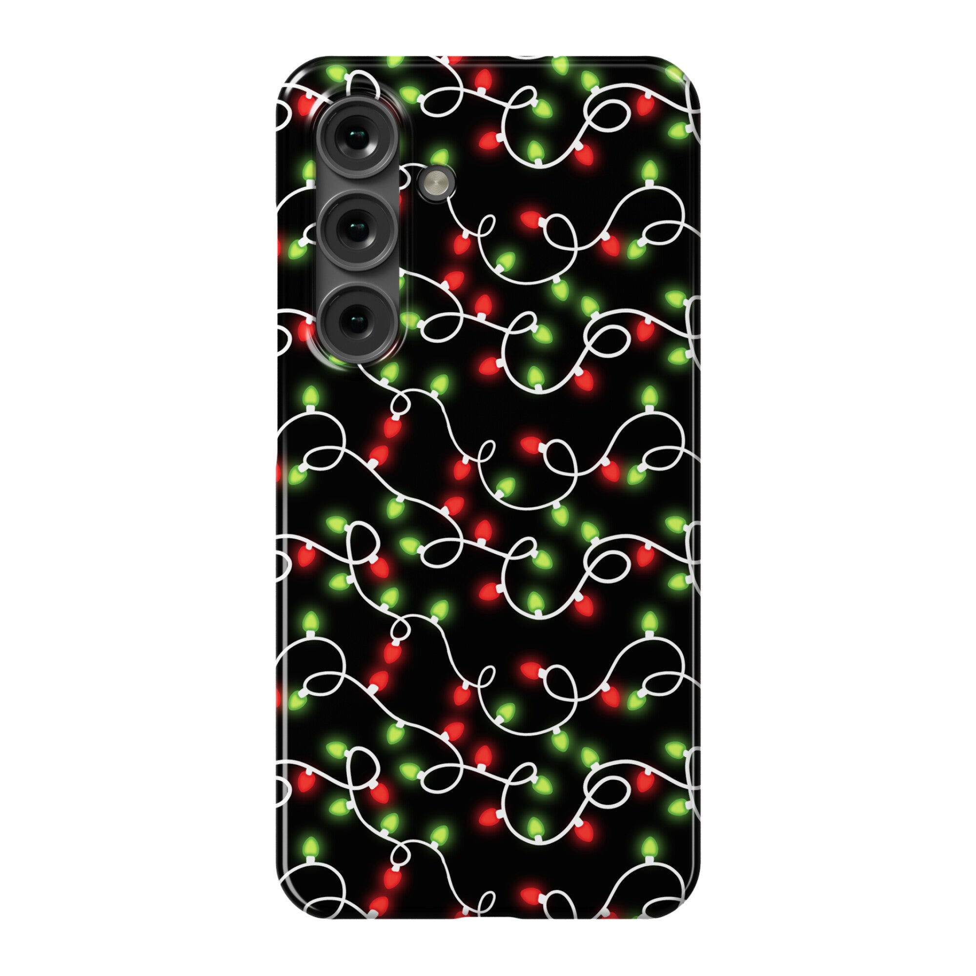 Christmas Lights Pattern Phone Case